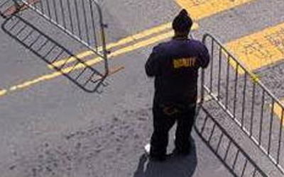 Patrolling Security Guard